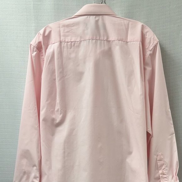 Moda Di Raza Men's Pink Long Sleeve Dress Shirt -NWT. 16-1/2, 32/33 - Picture 3 of 7